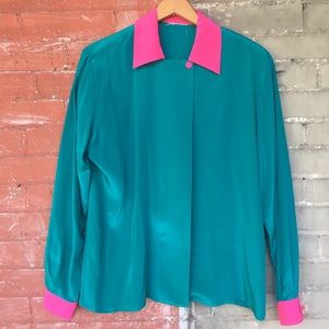 Rad Vintage Silk Top